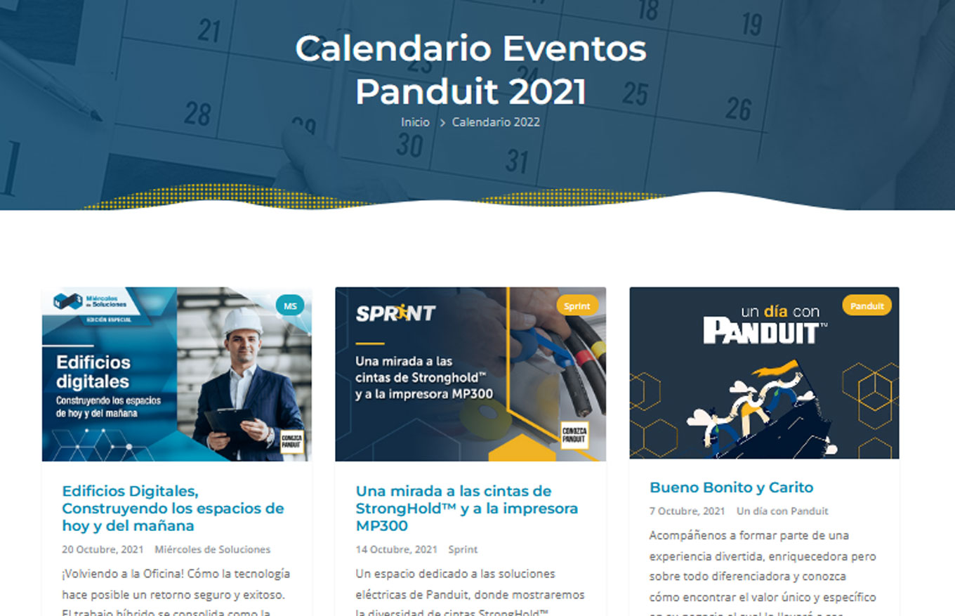 Eventos Panduit 2021